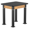 Aero-Lift Science High Pressure Laminate Wood Frame Table - NPS ALT10-WA **24"W x 30"L**