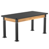 Aero-Lift Science High Pressure Laminate Wood Frame Table - NPS ALT10-WA **30"W x 60"L**