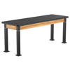 Aero-Lift Science High Pressure Laminate Wood Frame Table - NPS ALT10-WA **24"W x 72"L**