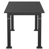 Aero-Lift Phenolic Steel Frame Table - NPS ALT10-S **30"W x 72"L - Steel Black Frame**