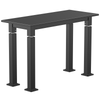 Aero-Lift Phenolic Steel Frame Table - NPS ALT10-S **18"W x 42"L - Steel Black Frame**