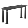Aero-Lift Phenolic Steel Frame Table - NPS ALT10-S **18"W x 60"L - Steel Black Frame**