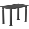 Aero-Lift Phenolic Steel Frame Table - NPS ALT10-S **24"W x 42"L - Steel Black Frame**