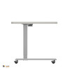 Haskell FZPN9 Fuzion ADA Sit to Stand Desk - Side View