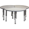 Third Pie Galaxy Table - Columbia