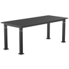 Aero-Lift Epoxy Steel Frame Table - NPS ALT10-S **30"W x 72"L - Black Frame**