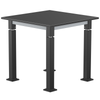 Aero-Lift Epoxy Steel Frame Table - NPS ALT10-S **30"W x 30"L - Grey Frame**