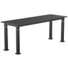 Aero-Lift Trespa Steel Frame Table - NPS ALT10-S **24"W x 72"L - Black Frame**