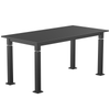Aero-Lift Trespa Steel Frame Table - NPS ALT10-S **30"W x 60"L - Black Frame**