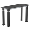 Aero-Lift Trespa Steel Frame Table - NPS ALT10-S **18"W x 48"L - Grey Frame**