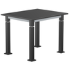 Aero-Lift Trespa Steel Frame Table - NPS ALT10-S **30"W x 36"L - Grey Frame**