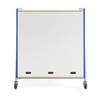 Whiffle Typical 11 Triple 48"H Column Shelves Storage Whiteboard Back - Safco Spectrum Blue