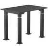 Aero-Lift Phenolic Designer Frame Table - NPS ALT10-D **24"W x 36"L - Black Frame**