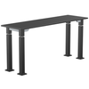 Aero-Lift Phenolic Designer Frame Table - NPS ALT10-D **18"W x 60"L - Grey Frame**