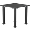 Aero-Lift Phenolic Designer Frame Table - NPS ALT10-D **30"W x 30"L - Grey Frame**