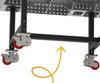 Square Welding Table showing cross-bar support - Diversified