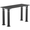 Aero-Lift Trespa Designer Frame Table - NPS ALT10-D **18"W x 48"L - Grey Frame**
