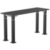 Aero-Lift Trespa Designer Frame Table - NPS ALT10-D **18"W x 54"L - Grey Frame**
