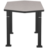 Aero-Lift Hexa High Pressure Laminate Activity Frame Table - NPS ALT10A **30" x 72" - MDF Core with Protect Edge**
