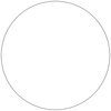Aero-Lift Round Dry Erase Activity Frame Table - NPS ALT10A **60"Dia - Top View**