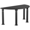 Aero-Lift Semicircle Chem-Res Activity Frame Table - NPS ALT10A **60"Dia**