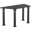 Aero-Lift Trapezoid Chem-Res Activity Frame Table - NPS ALT10A **24"W x 54"L**