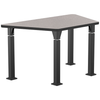 Aero-Lift Trapezoid High Pressure Laminate Activity Frame Table - NPS **30"W x 54"L - MDF Core with Protect Edge**