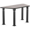 Aero-Lift Trapezoid High Pressure Laminate Activity Frame Table - NPS **24"W x 54"L - Particleboard Core with Edge Banding**