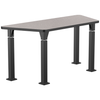 Aero-Lift Trapezoid High Pressure Laminate Activity Frame Table - NPS **24"W x 60"L - Particleboard Core with Edge Banding**