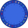 Lively Letters Round - Joy Carpets 2048
