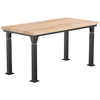 Aero-Lift Butcherblock Signature Frame Table - NPS ALT10-SI **30"W x 60"L**