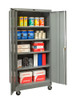 400 Series Solid Door Mobile Storage Cabinet - Hallowell
Dark Grey