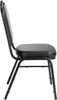 NPS 9300 Deluxe Silhouette Back Vinyl Stack Chair 