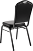 NPS 9300 Deluxe Silhouette Back Vinyl Stack Chair 