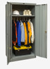 800 Series Solid Door Wardrobe Cabinet - Hallowell 
Dark Gray
