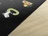 Alphabet Picture on Black Criss Cross Applesauce - Flagship Carpets CA2181-44SG