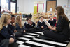 Contemporary Black and White Stripes - Flagship Carpets CA2044