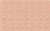 Good Vibes Criss Cross Happy Faces on Pink - Flagship Carpets CA2390 **5'W x 7'6"L**