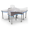 Velocity Sweep Cove Table with Adjustable Height - Allied USA VELSWEEPCOVE-SM
Group Configuration