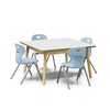 Allied Artisan Wood Designer Dry Erase Square Table
**Chairs Sold Separately**