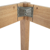 Artisan Wood Designer Rectangle Table - Allied USA