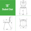 Classic Student Stacking Chair - Correll