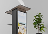 Environmental of Media Podium - Southern Aluminum MPOD-K