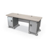 Compass Dual Cabinet Teacher Desk - MooreCo
Showing closed cabinets