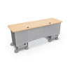 Compass Dual Cabinet Teacher Desk - MooreCo
Showing modesty panel