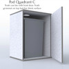 Quad Pod Table with High Pressure Laminate Top - CEF