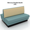 FurnitureLab Mercury Double Booth