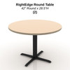FurnitureLab RightEdge Round Table