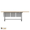 Haskell BPATH Pathmaker Battery Powered Height Adjustable Butcher Block Table
**Bin Modules Sold Separately**