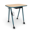 Paragon Cycle Series High Pressure Laminate Single Student Desk
**Book Box, Water Bottle Holder, and Casters Sold Separately**